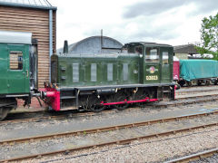 
'D2023' at Tenterden KESR, June 2013